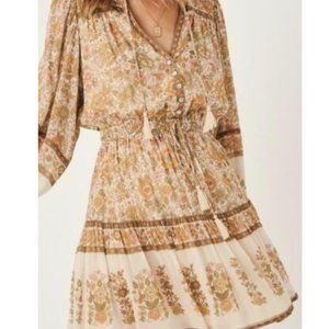 sold 💛 Spell Juniper Playdress in cream, size S